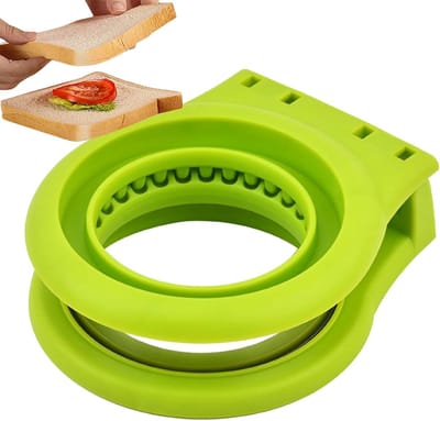 Sandwich Maker - Broodvorm - Lunch Maken - Roestvrij Staal - 12x14 cm - Zilver