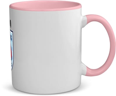 Akyol - zwem met eigen naam koffiemok - theemok - roze - Zwemmen - zwemmer - sport - 350 ML inhoud
