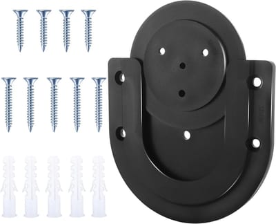 Dartbord Wandbeugel voor Stalen Dartborden - Wandhouder voor Dartbord Accessoires, O-vormig en Zwart, Ideaal voor Thuisgebruik en Wedstrijden