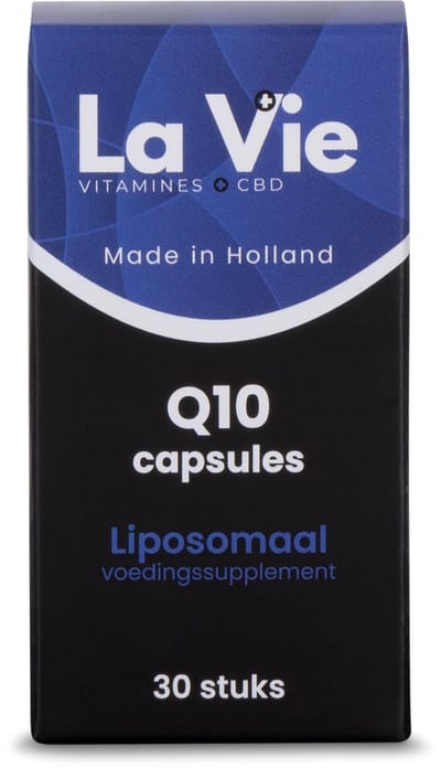 La Vie - Q10 Capsules - Liposomaal - Hoogwaardig - Made in Holland