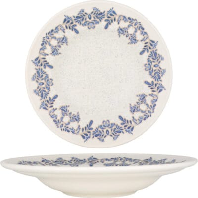Rinart Pastabord - Valeria - Porselein - 27 cm (400cc) - set van 2