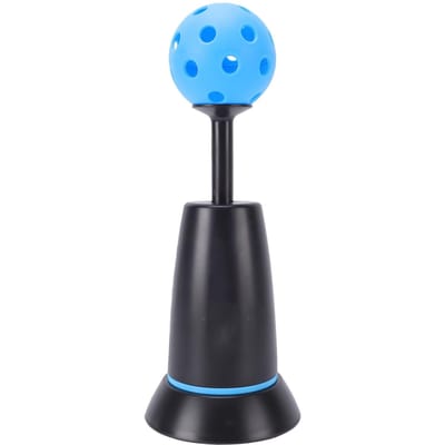Baseball Trainings T-shirt Popper Hoge Sterkte Nylon Pop-up Baseball Hitting Trainer met Bal voor Beginners Zwart