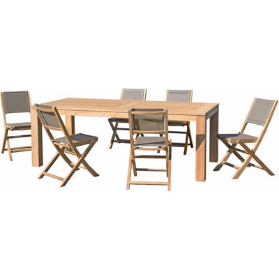 Tuinset Gerla teakhout | Macabane