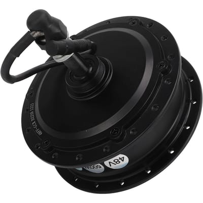 Elektrische Fiets Conversie Kit 48V 500W Achterwielmotor GD01 Paneel 130X Gashendel Remhendel Past op 28 29inch 700C black