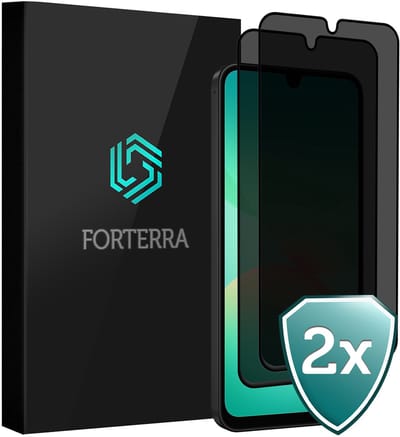Screenprotector 2 Stuks - Geschikt voor Samsung Galaxy A26 - Privacy Filter - Beschermglas - Gehard Glas - Tempered Glass - Screen Protector
