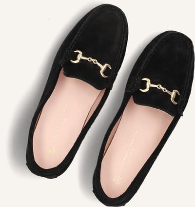 STEFANO LAURAN 11733 Mocassins Dames - Instappers - Zwart - Maat 37