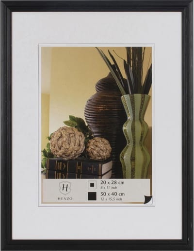 Fotolijst - Henzo - Artos - Fotomaat 30x40 cm - Zwart