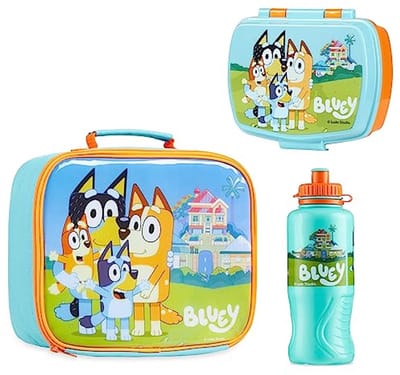 Lunch Box Set van 3 met Isolatie Tas en Snackdoos - Kindvriendelijke Lunchoplossing voor Peuters, Kleuters en Daguitjes