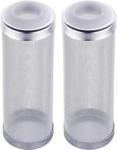 Stunq® Aquariumfilter Beschermkap van Roestvrij Staal voor Bescherming van Garnalen en Vis