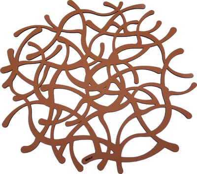 NOOBLU Deco onderlegger TUMBL - Cognac - Diameter: 60 cm