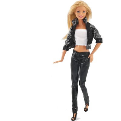 Poppenkleertjes Leuke Cool Girl Mode Pop Accessoires Speelgoed Jurk Nieuwste Handgemaakte Kinderen Verjaardag Cartoon Geschenken Party Prinses 1
