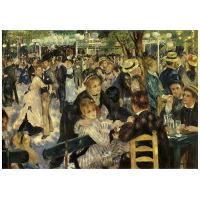 Educa legpuzzel kunst Bal du Moulin de la Galette 3000 stukjes.