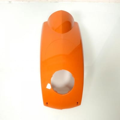 Tablier avant origine pour Scooter Peugeot 50 Ludix One 10P 1176474100 / 1176148700 / 1176148900 orange Neuf