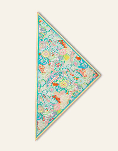 Atriangle Paisley Sjaal - Beige - One size