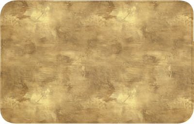 Badmat 80x50 cm - Antislip - Industrieel - Textuur - Goud - Badmatten voor badkamer - Badkamermat - Douchemat - Badkamer mat