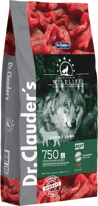Dr Clauder's Hond - Wild Lam - 11,5kg