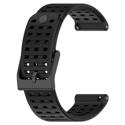 Dailygoods- Sportband voor Suunto 9 Peak - Siliconen Horlogeband - Vervangend Horlogebandje - Geschikt voor Suunto 5 Peak - Duurzaam en Lichtgewicht