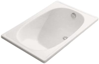 Jika Riga - Zitbad, 105x70x38 cm, wit H2340000000001