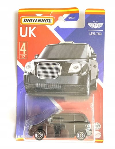 Matchbox LEVC TX Taxi Londen - Britten Model Auto