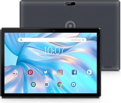Elementkey Ai-Touch 10 – 10.1 Inch Tablet – 64GB Intern + 64GB Micro SD – Voor En Achtercamera – Android 13 - IPS-scherm – 2GB RAM - Werk & Entertainment - SIM – Donker Grijs