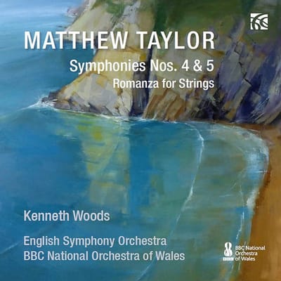 Kenneth Woods, English Symphony Orchestra, BBC National Orchestra Of Wales - Taylor: Symphonies No.4 And No.5 - Romanza For Strings (CD)