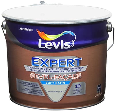Levis - Expert Gevel Mix - Shady Grey A40 - Mengverf - 10 L