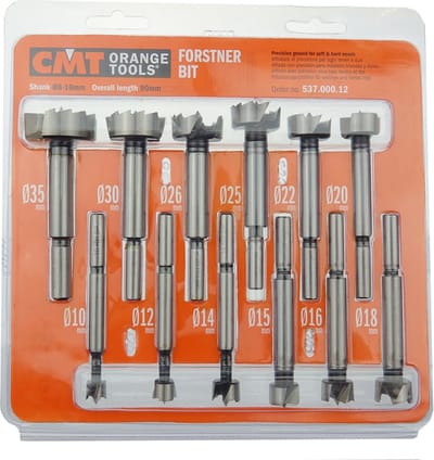 CMT - Set van 12 forstnerboren - Boormachine accessoire - Snijgereedschappen - 1 Stuk(s)