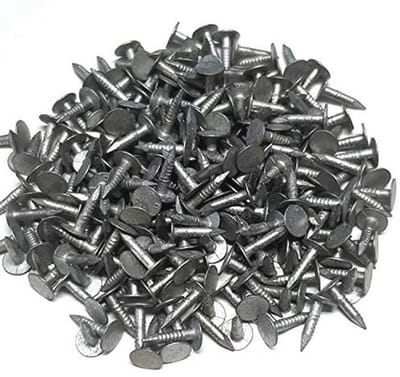 Dakviltstiften en thermisch verzinkte spijkers voor dakbedekking - 2,5 x 15 mm, 130 stuks
