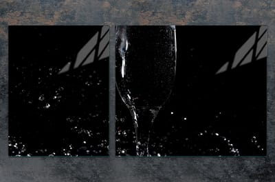 TMK ArtDeko - Wijn Serie - Snijplank - 100x52 cm - Gehard Glas