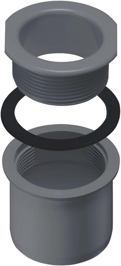 Schroefverbindingsgoot voor regenpijp 83/75mm antraciet