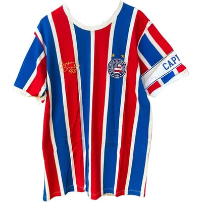 Kapiteinshirt Esporte Clube Bahia 1987/88
