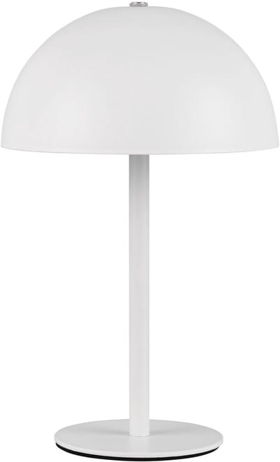 REALITY MUNOZ - Tafellamp - Wit mat - incl. 1x SMD 1,3 W - 4-stappen TOUCH - USB-aansluiting - Oplaadbaar - Snoerloos
