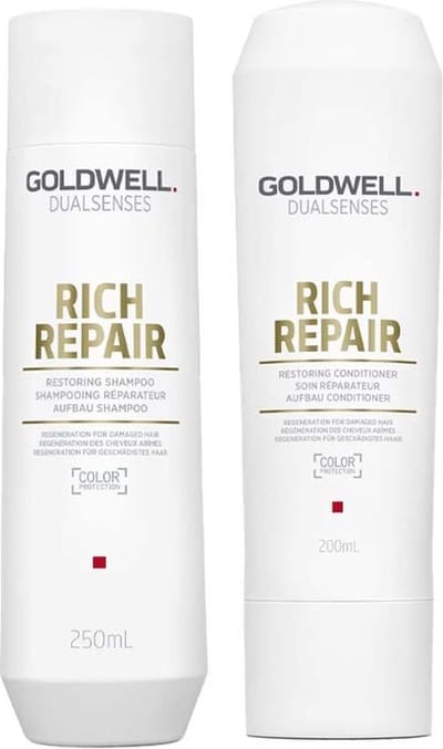Goldwell Rich Repair Duo – Shampoo 250 ml + Conditioner 200 ml – Herstelpakket