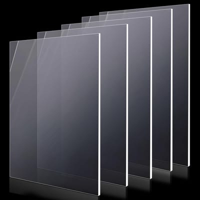 Acrylplaten - Kunststof Platen - Hobby en Project - Op Maat Gesneden - A4 2mm Dik - Transparant