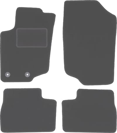 Grafiet automatten voor: Peugeot 207 SW, stationwagen, hatchback (2006-2012)