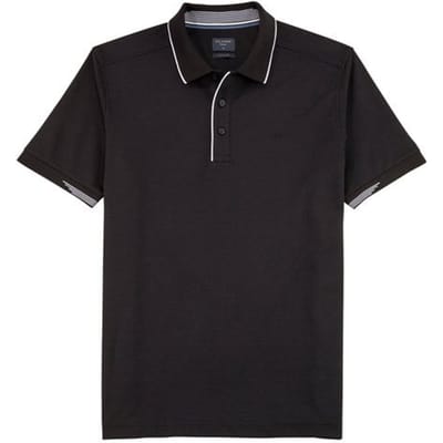 OLYMP Polo Casual - modern fit polo - zwart