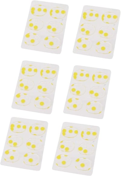 Gels voor Drums - Zachte Dempers - Geluid Regelen - Zelfklevend - 36 Stuks - Wit
