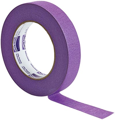 Colorations afplaktape paars 2,5 cm knutselmateriaal tape.