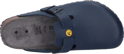 Birkenstock Boston ESD Heren Werkklompen Blue Regular-fit |  Blauw | Leer | Maat 43