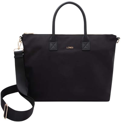 L.CREDI handtas schoudertas Pura Handbag Black zwart