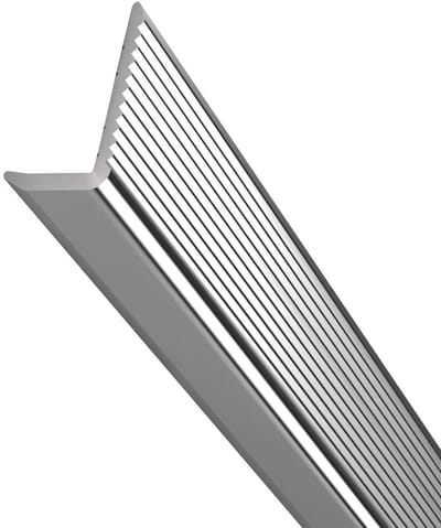 Trapneus Profiel - Vloerstrip - Veilig Traplopen - Zelfklevend Aluminium - 120 cm - Zilver