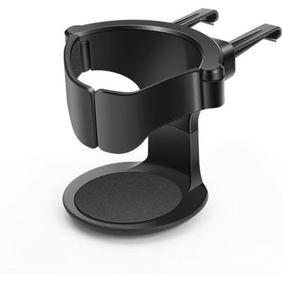 Universele auto luchtrooster drinkbeker flessenhouder auto vrachtwagen waterfleshouders stands auto bekerhouder voor waterfles zwart