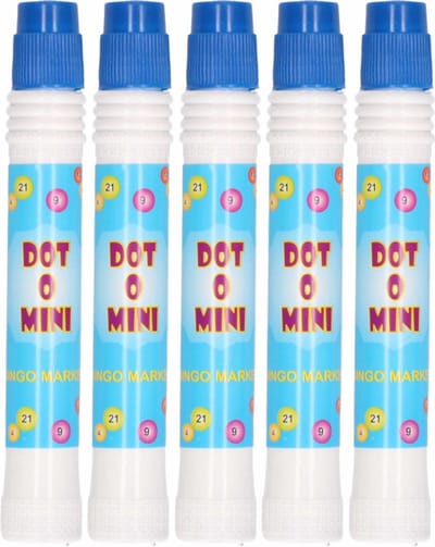 Twisk bingodabber blauw 12 stuks Dot.O.Win 20ml speelgoed.