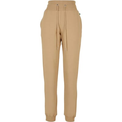 Urban Classics - Organic High Waist Dames joggingbroek - 3XL - Beige