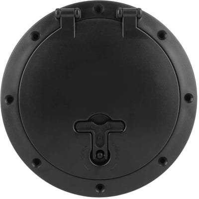 JHUBERS- Inspectieluik Schokbestendig - 6 Inch Rond - Antislip - PVC/ABS - Met Opbergtas - Lichtgewicht - Dekluik
