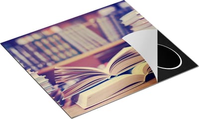 Chefcare Inductie Beschermer Openslaande Boeken bij Elkaar - 60x50 cm - Afdekplaat Inductie - Kookplaat Beschermer - Inductie Mat