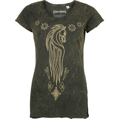 The Lord Of The Rings T-shirt - Rohan - S - voor Vrouwen - meerkleurig