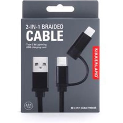 Kikkerland Telefoonoplader Zwart