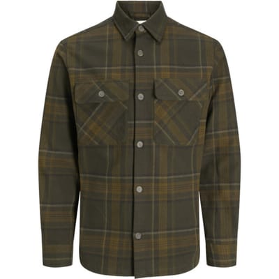 Jack & Jones Jprrayle melange check ls overshirt sn dessin