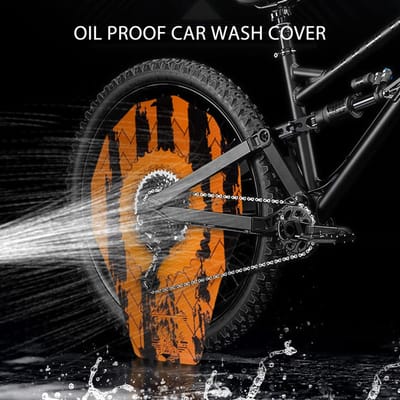 Dailygoods- Fietsschijfremafdekking Premium Materiaal - 2 Stuks - Deflectorsleufontwerp - Universele Pasvorm - Geschikt voor Mountainbikes/Racefietsen - Hitte- en Slijtvast - Remhoes